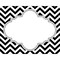Barker Creek Chevron Black Tie Affair Name tag & Name Plate Set, 81/Set 3984 - alternate 3
